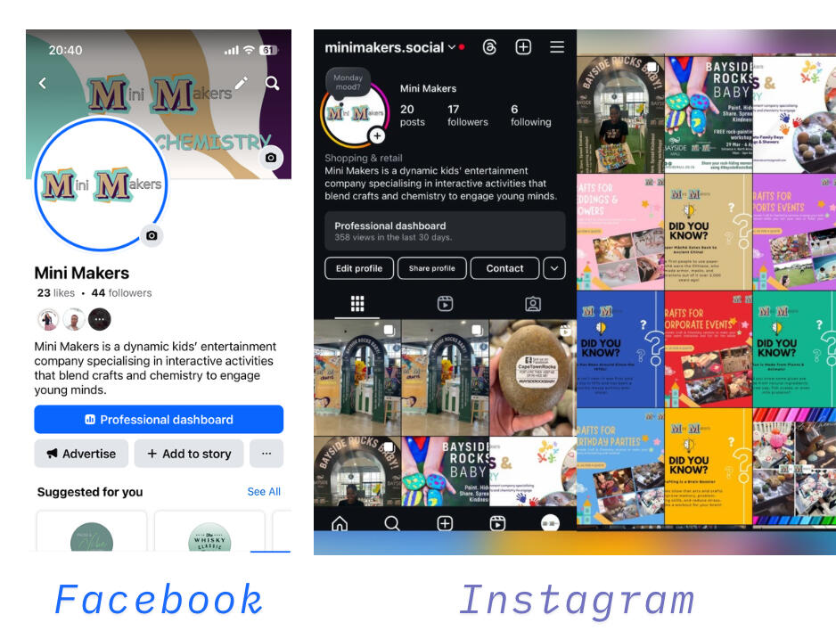 Brand & Social Media Manager for Kgotso Hope Lekau