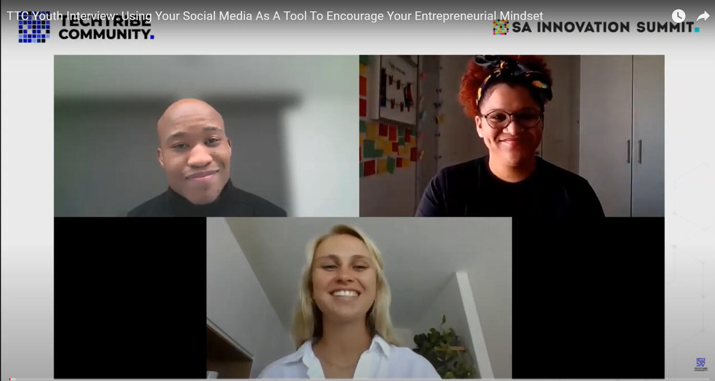 TTC Youth Interview: Using your Social Media as a Tool to Encourage your Entrepreneurial Mindset